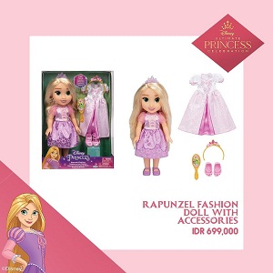  Promo Rapunzel Fashion Doll With Accessories at Kidz Station December 2021