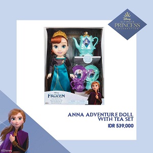  Promo Anna Adventure Doll With Tea Set at Kidz Station December 2021