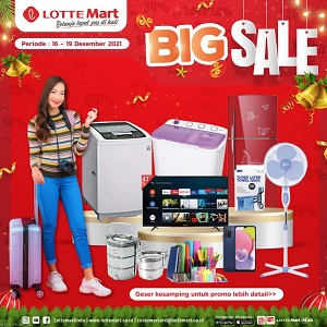  Big Sale of Selected Electronic Products at Lotte Mart December 2021