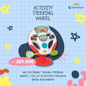  Activity Steering Wheel Promo at Kidz Station January 2022