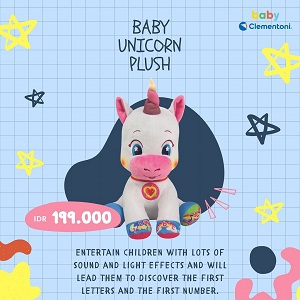  Baby Unicorn Plush Promo at Kidz Station January 2022
