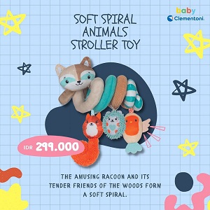  Promo Soft Spiral Animal Stoller Toy at Kidz Station January 2022