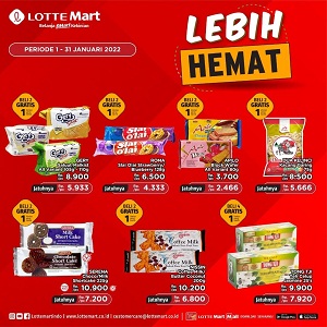  Promo Snack & Biskuit Lebih Hemat di Lotte Mart Januari 2022