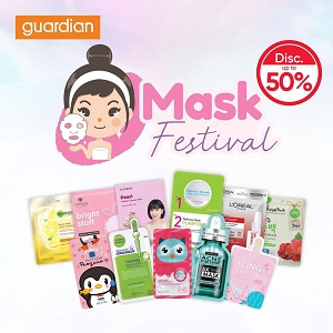  Discount Up to 50% Mask Festival at Guardian January 2022