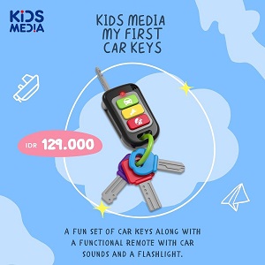  My First Car Keys Promo Only IDR 129.000 at Kidz Station January 2022
